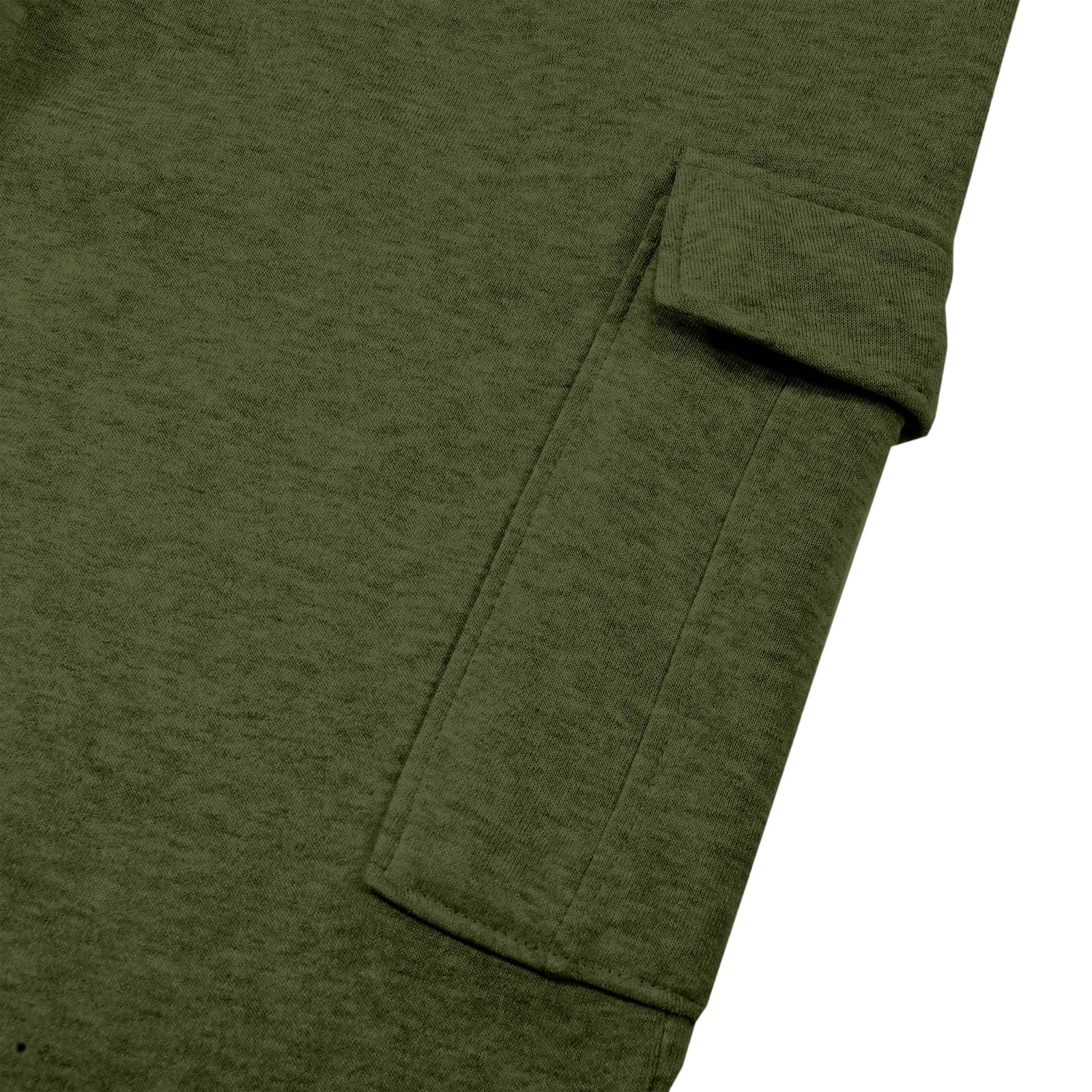 Men'S Track Suits 2 Piece Set Fleece Hoodie Sweatshirt & Cargo Sweatpants Set Sports Casual Tracksuits Fall Winter Jogging Suit Army Green M