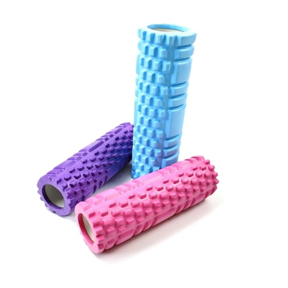 1Pc Foam Massage Roller, Hollow Yoga Column Fitness Equipment for Muscle Massage, Physiotherapy and Sports Rehabilitation