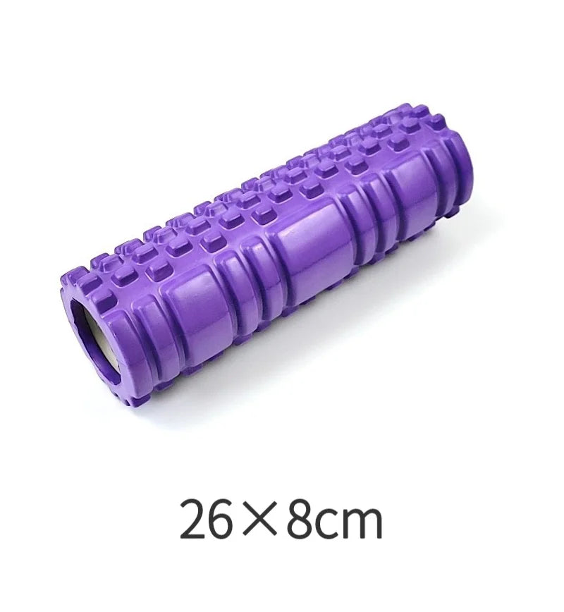 1Pc Foam Massage Roller, Hollow Yoga Column Fitness Equipment for Muscle Massage, Physiotherapy and Sports Rehabilitation