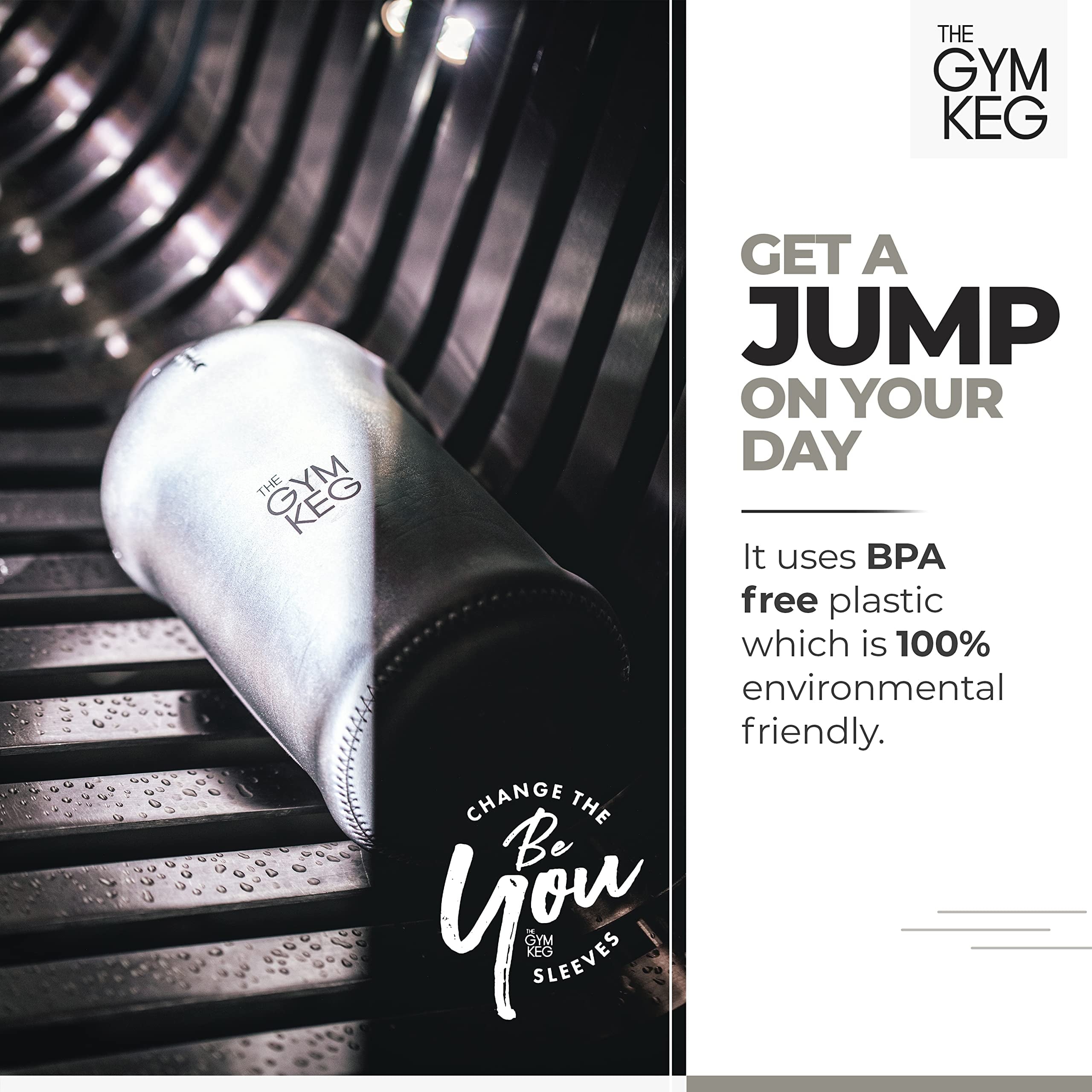 The Sports Water Bottle 2.2 L Insulated | Half Gallon | Carry Handle | Big Water Jug