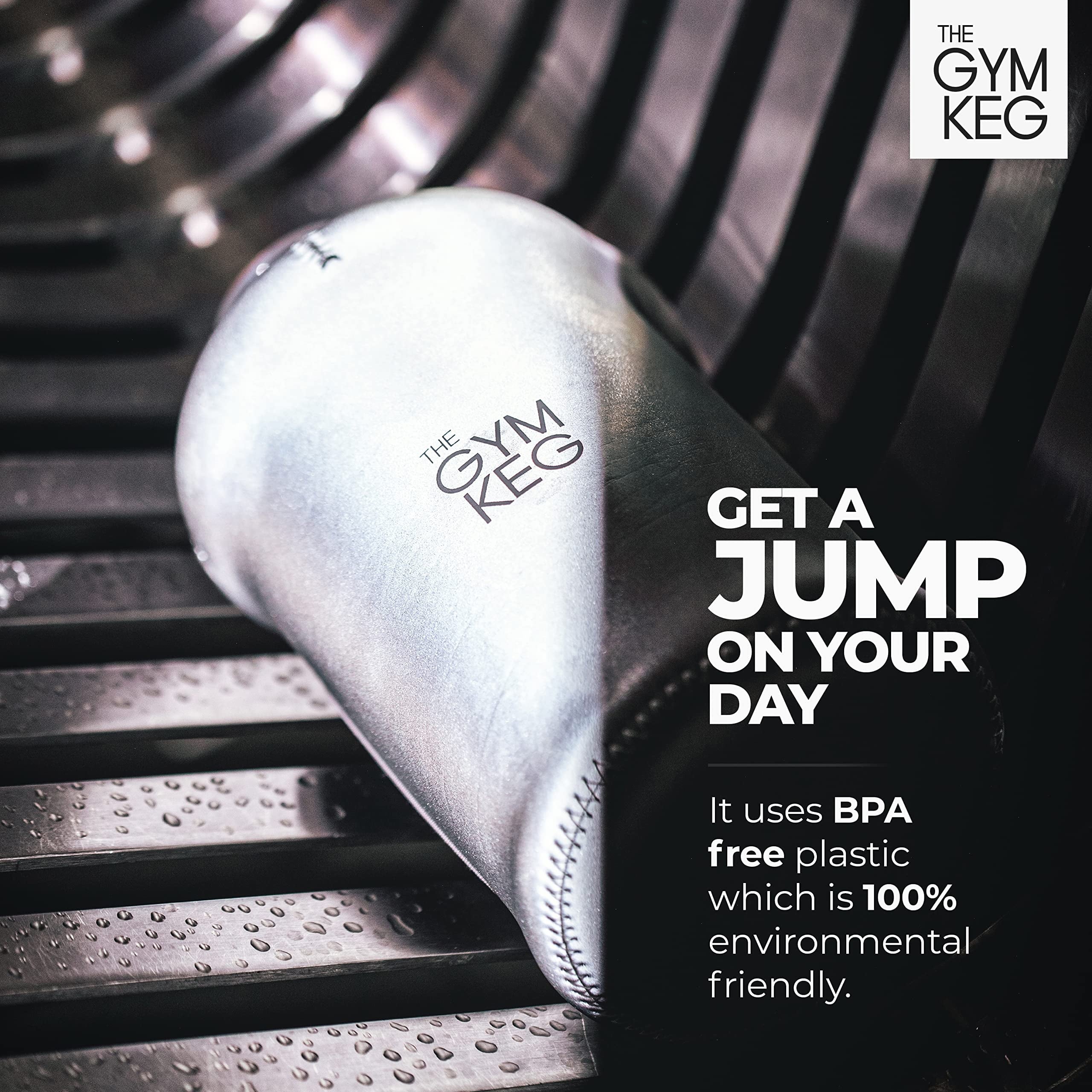 The Sports Water Bottle 2.2 L Insulated | Half Gallon | Carry Handle | Big Water Jug