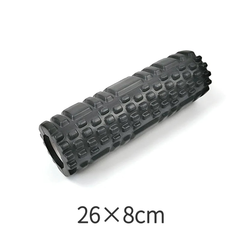 1Pc Foam Massage Roller, Hollow Yoga Column Fitness Equipment for Muscle Massage, Physiotherapy and Sports Rehabilitation