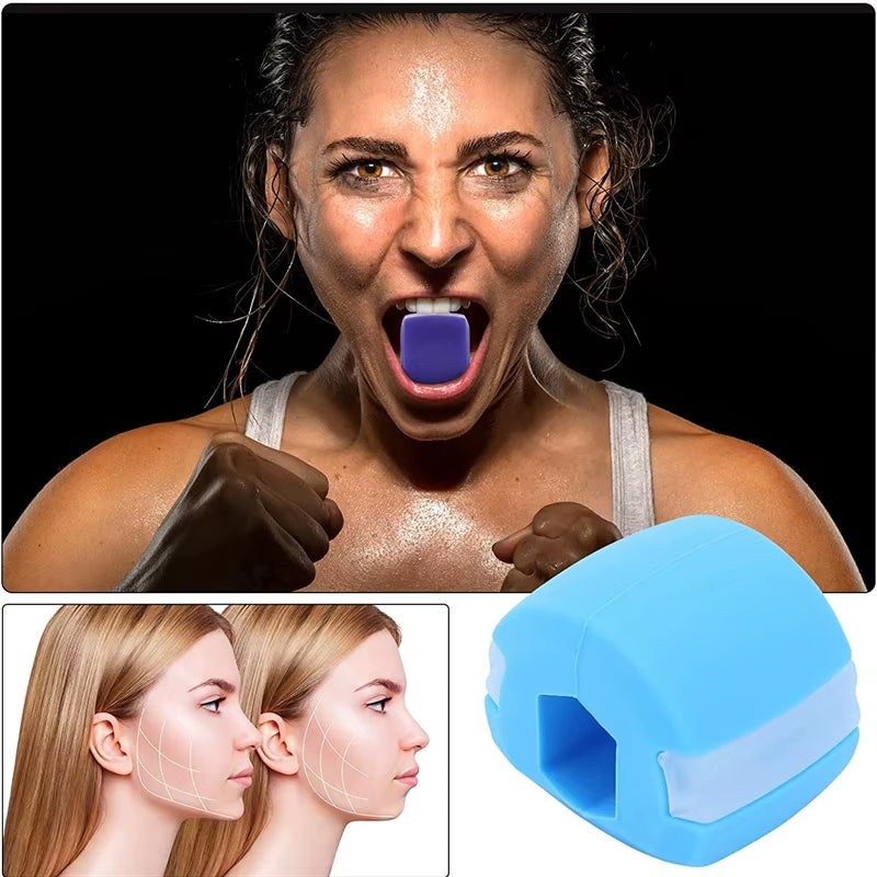 Silica Gel Jaw Exerciser Fitness Ball for a Toned Face