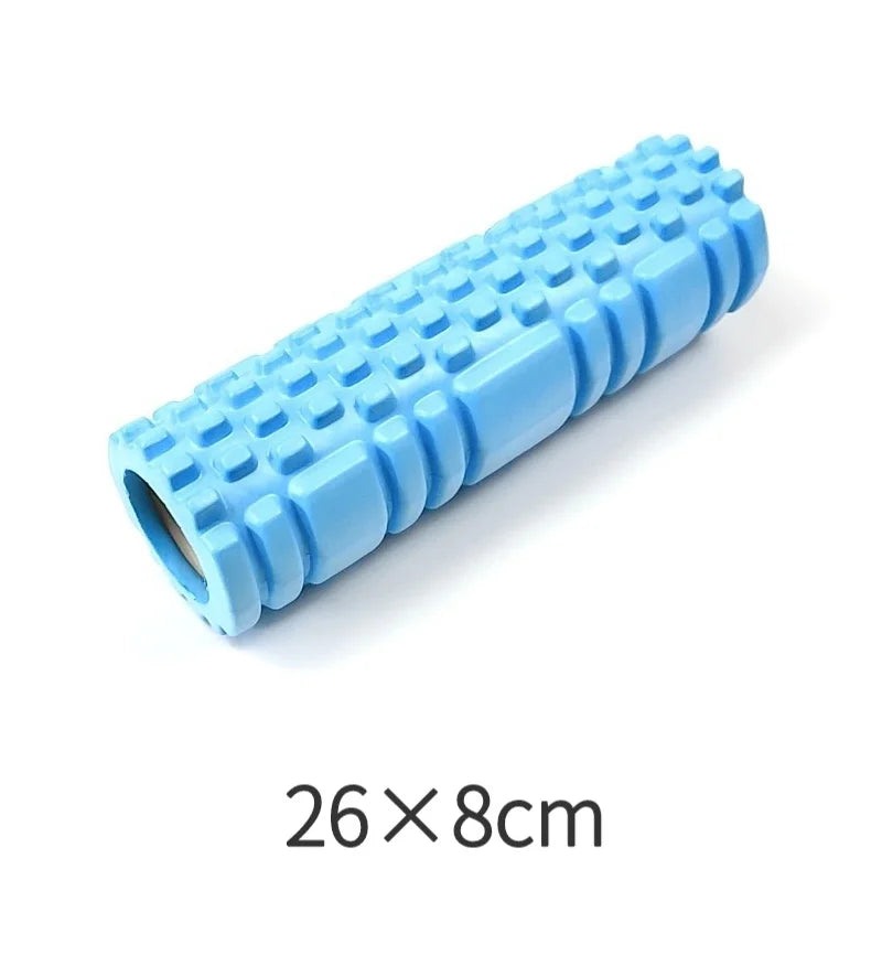 1Pc Foam Massage Roller, Hollow Yoga Column Fitness Equipment for Muscle Massage, Physiotherapy and Sports Rehabilitation
